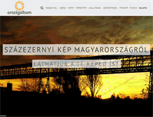 Tablet Screenshot of orszagalbum.hu